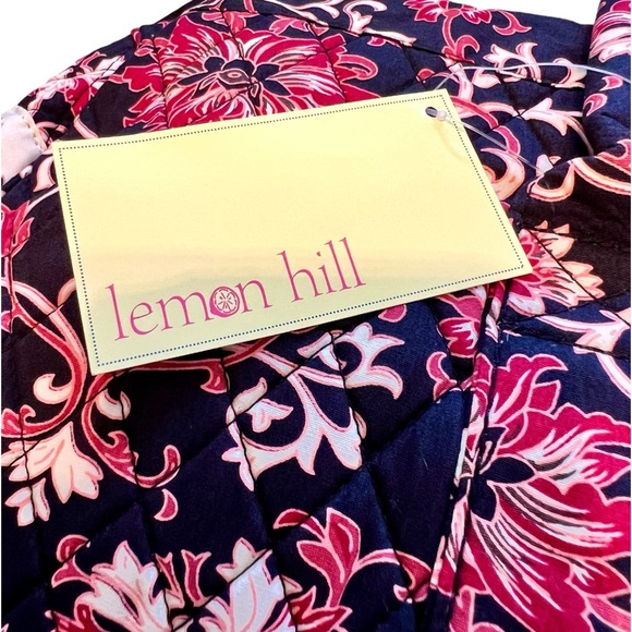 Lemon Hill NWT Set of Three: Quilted Satchel Tote, Cosmetic Bag, ID Coin Wallet - Picture 16 of 17